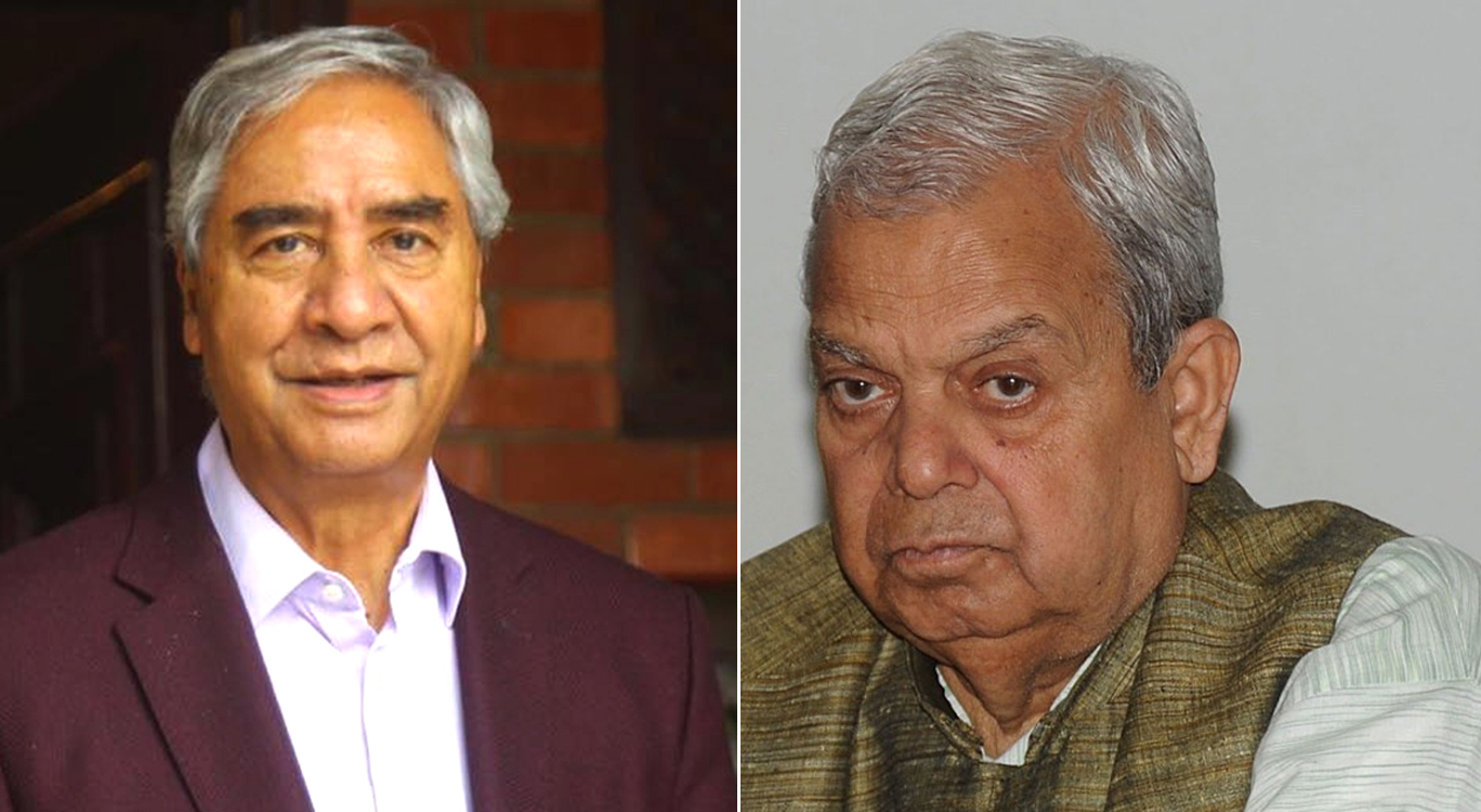 शेरबहादुर देउवा र महन्थ ठाकुरबीच भेटवार्ता, के भयो कुराकानी ?